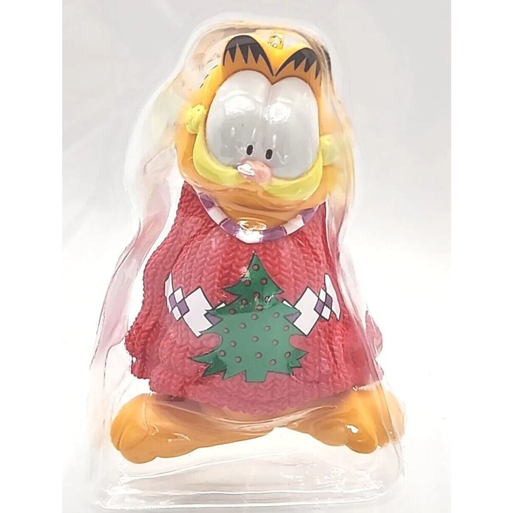 Heirloom Ornament Collection Garfield Carlton Red Sweater 2016 U134 - Picture 3 of 4